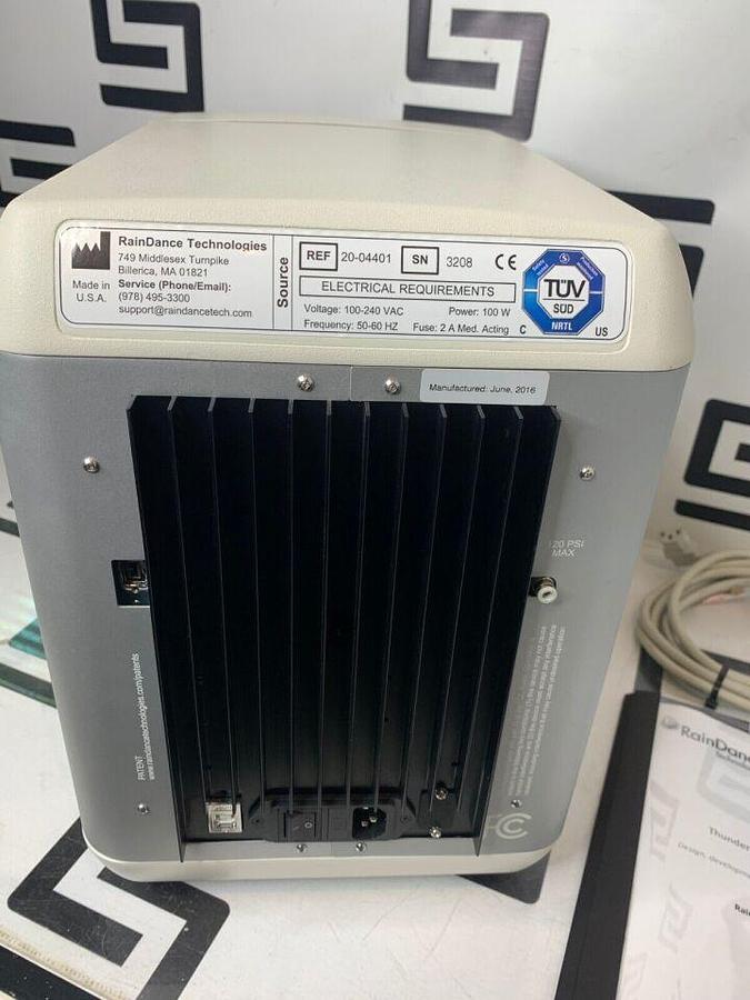 Used RainDance  204401 Digital PCR System Source Tested Warnty