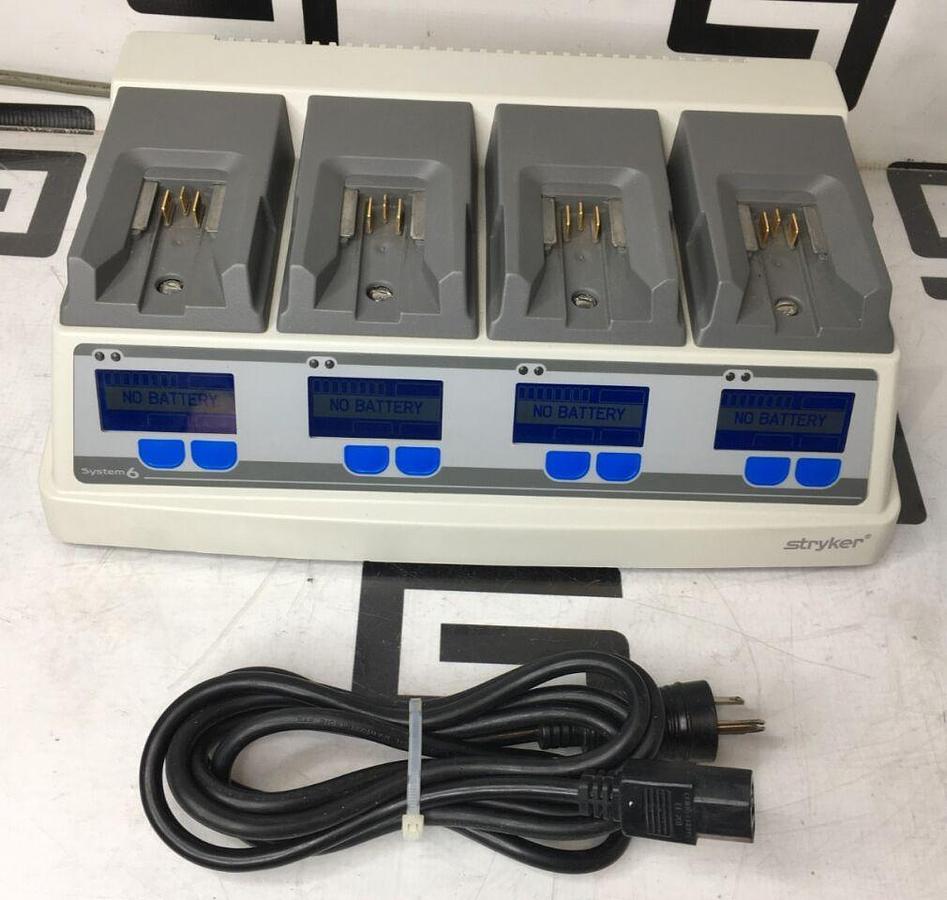 Used 611120 System W/ 4 Charging Bays TESTED