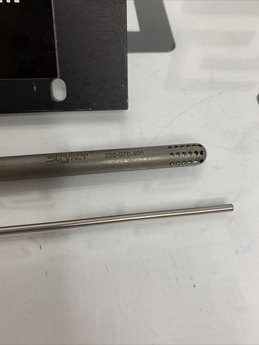 Used Stryker 250-070-405 Strykeflow Pool Suction Tip 10mm x 32cm  14" Laparoscopic #2