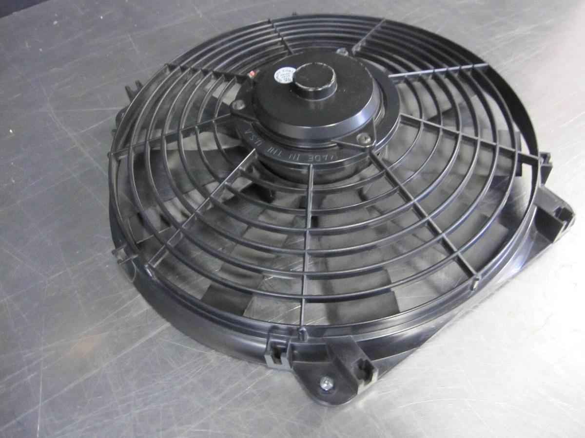 Used Flex-A-Lite 116536 Electric Fan Trimline 14 in. Diameter 1585 cfm with hardware