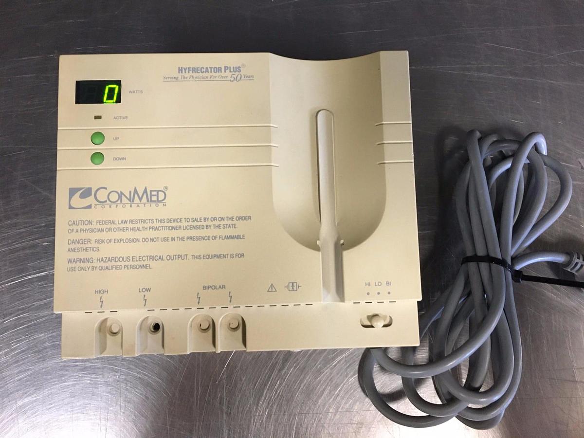 Used ConMed Hyfrecator PLUS 7-797 Warranty