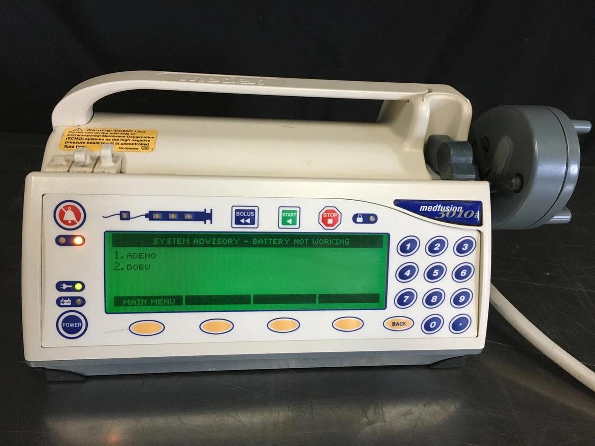 Used Smiths Medex Protege 3010 powers on with power cord