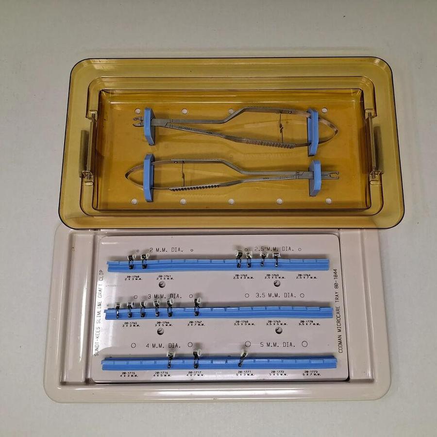 Used 81844 Clip Surgical Instrument Set  TESTED