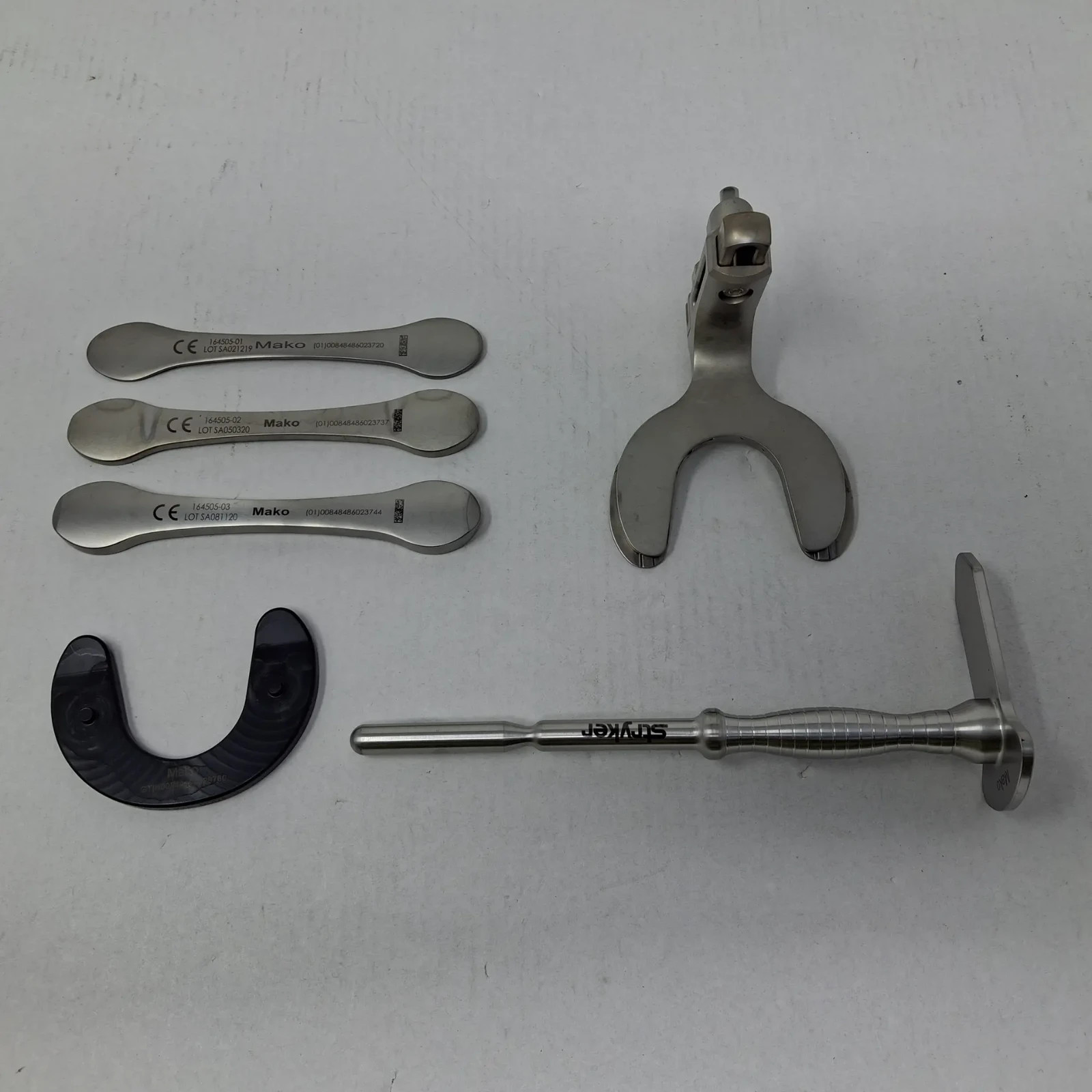 Used Stryker MAKOplasty Partial Knee Array Kit Extras