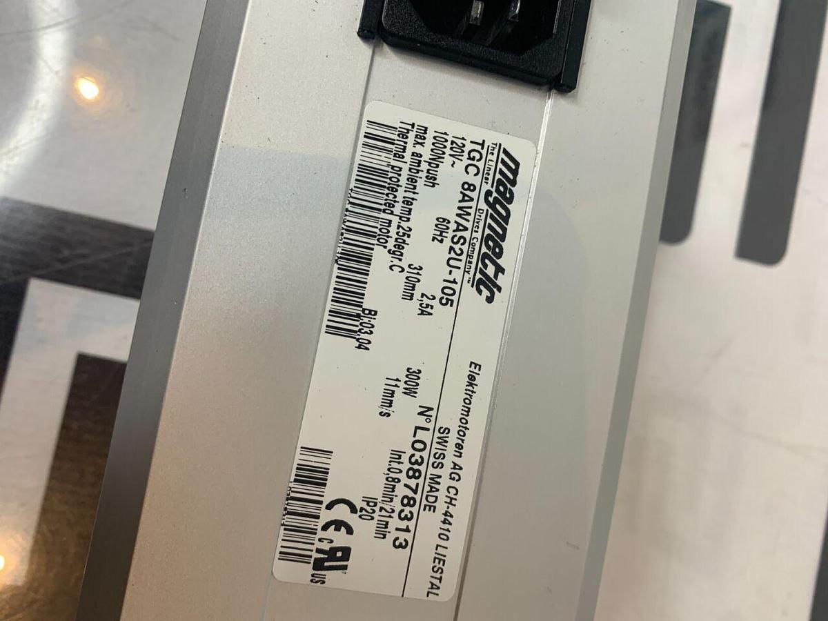 Used Zeiss  3000 Power Table Magnetic Ophthalmic Motor Actuator TGC 8AWASU-105