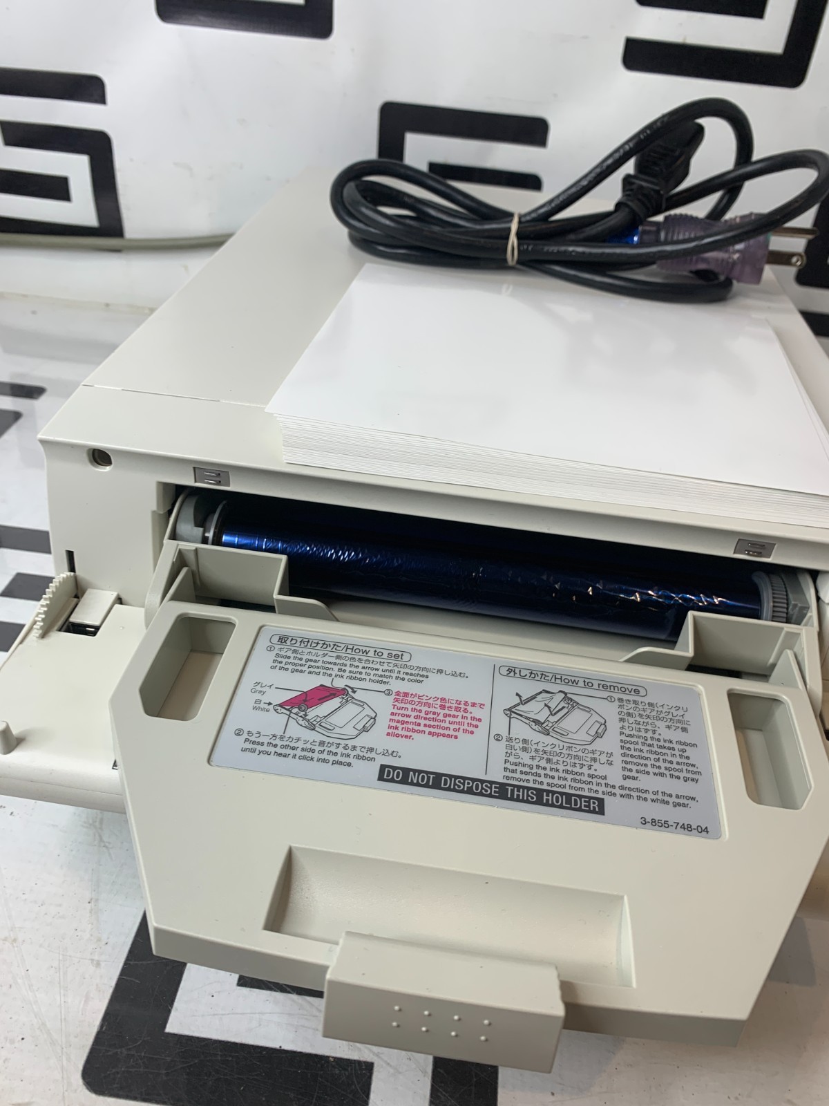 Used Olympus OEP-4 HDTV Color Video Printer for CV-180 CLV-180 W/ INK & Paper TESTED
