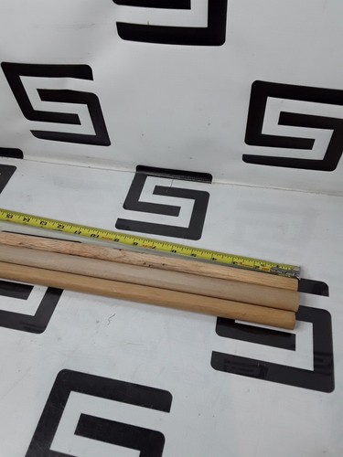 Used Midmark Ritter Holder 055-0005-00 Paper Roll  22" Exam Table  WOOD DOWEL ROD 1PC