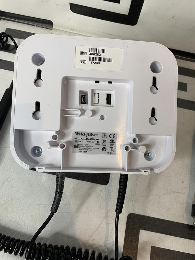 Used Welch Allyn GS 777 Transformer 408282 Wall Otoscope Ophthalmoscope Green Series