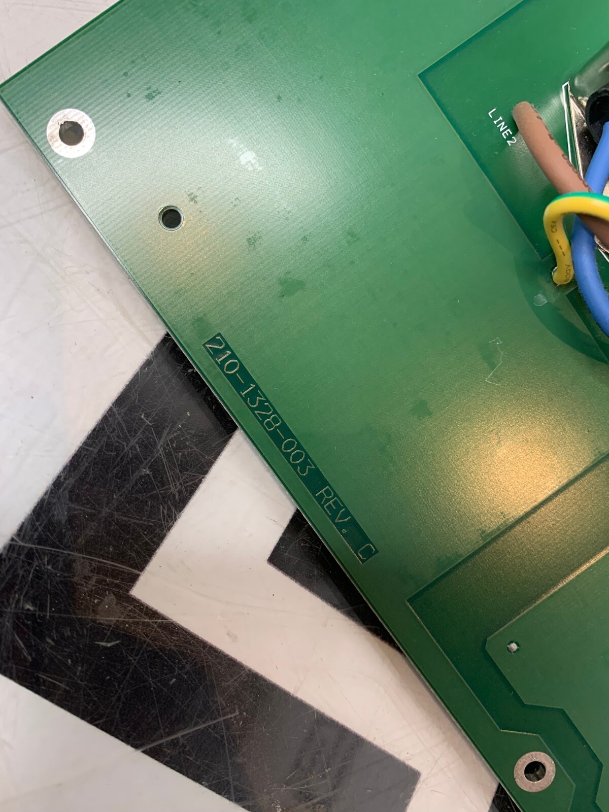 Used ALCON INFINITI VISION SYSTEM 210-1328-504 REV. D Power Distribution PCB Board