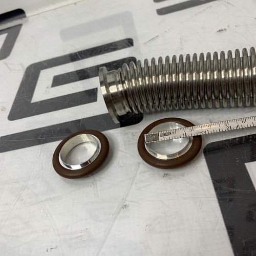 Used ASP Sterrad 100S Sterilizer Complete KF25 Stainless Steel Bellows Assembly