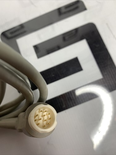Used Philips M1520A ECG Trunk Cable 12 Pin with 5 Lead Wires