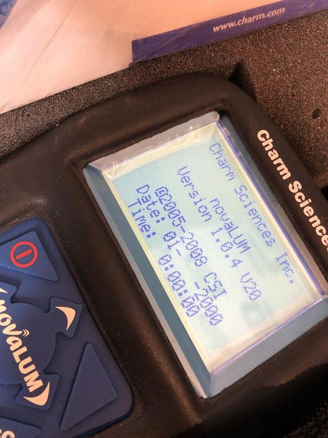 Used NovaLUM PocketSwab Luminometer Detection System Pocket Swab