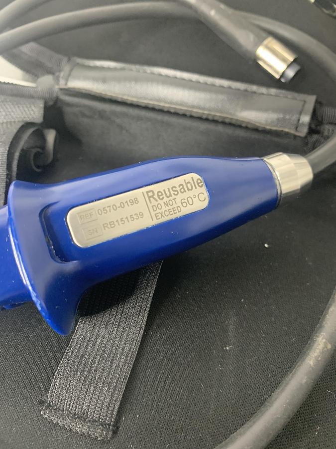 Used Verathon GlideScope 0570-0198 GVL 3-4 Camera Ranger Video Baton 0570-0198 GVL 3-4 Laryngoscope