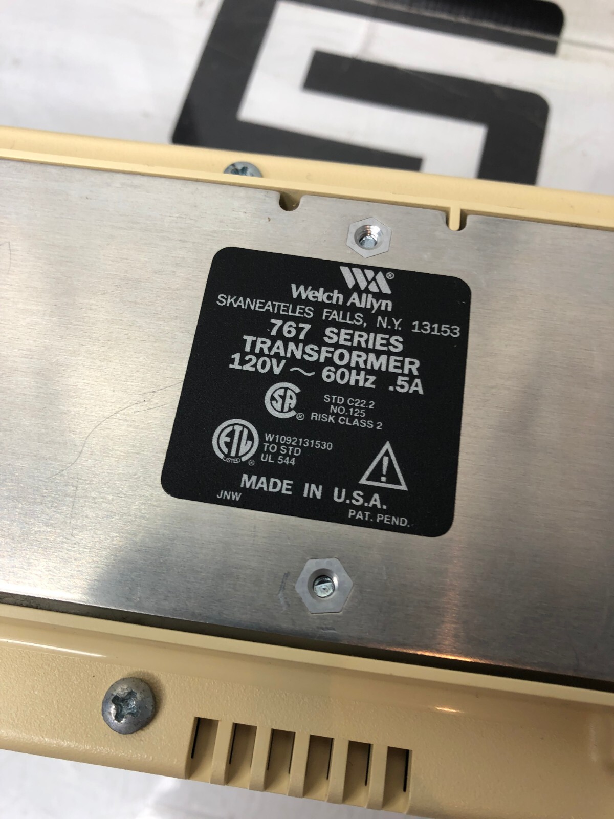 Used Welch Allyn 767 Series Transformer Otoscope Ophthalmoscope w/ Clock GUARANTEED