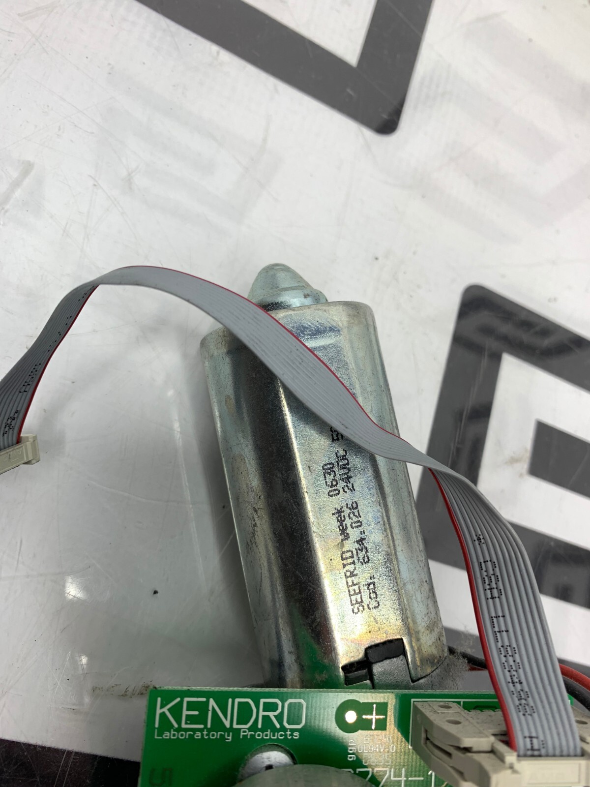 Used Thermo Sorvall LEGEND RT Centrifuge Door Lid Latch Assembly Lock 20149 56774-1