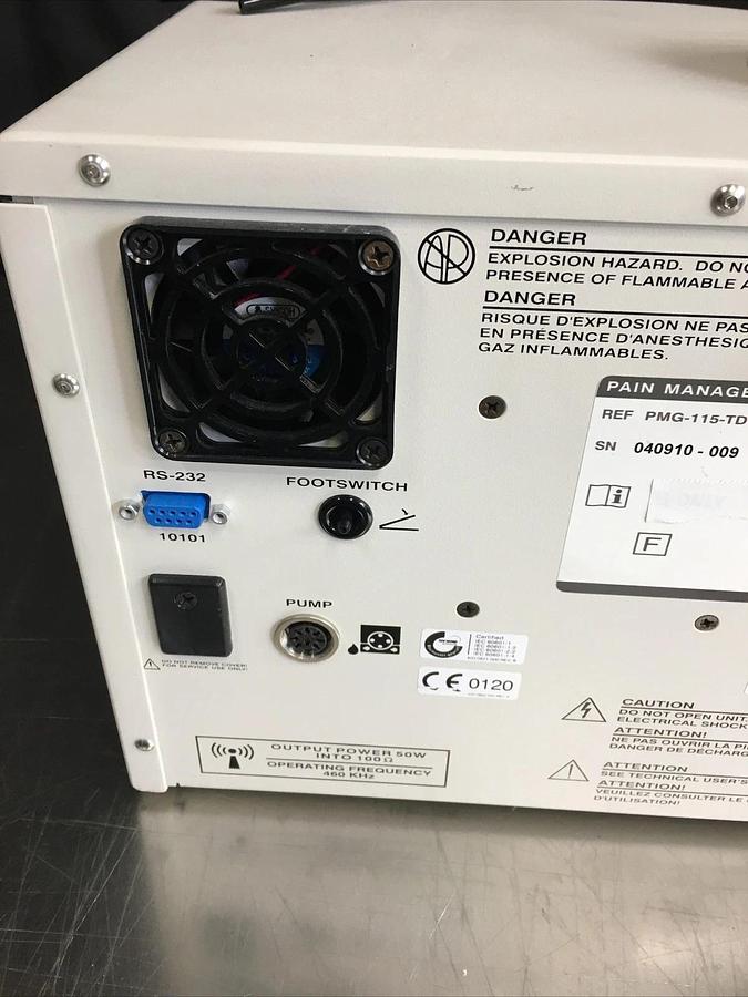 Used Pain Management Generator PMG-115-TD Version 3.11 V3.11