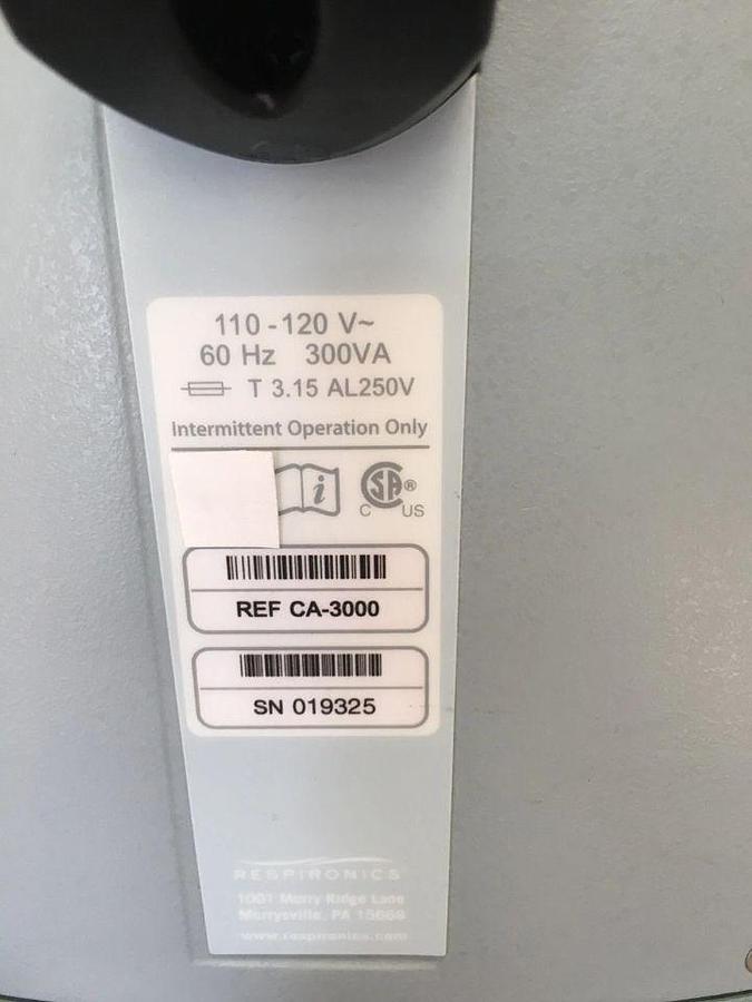 Used RESPIRONICS CA-3000