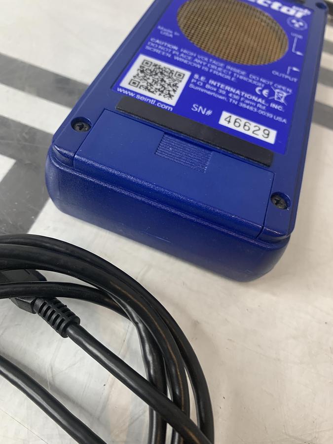 Used SE International Radiation Alert Inspector USB Geiger Counter w/ New Battery, Cable