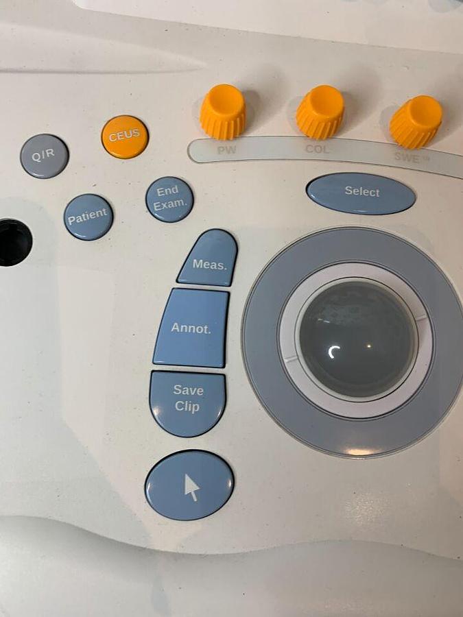 Used Aixplorer Multiwave Ultrasound 0215B04 Control Panel Console