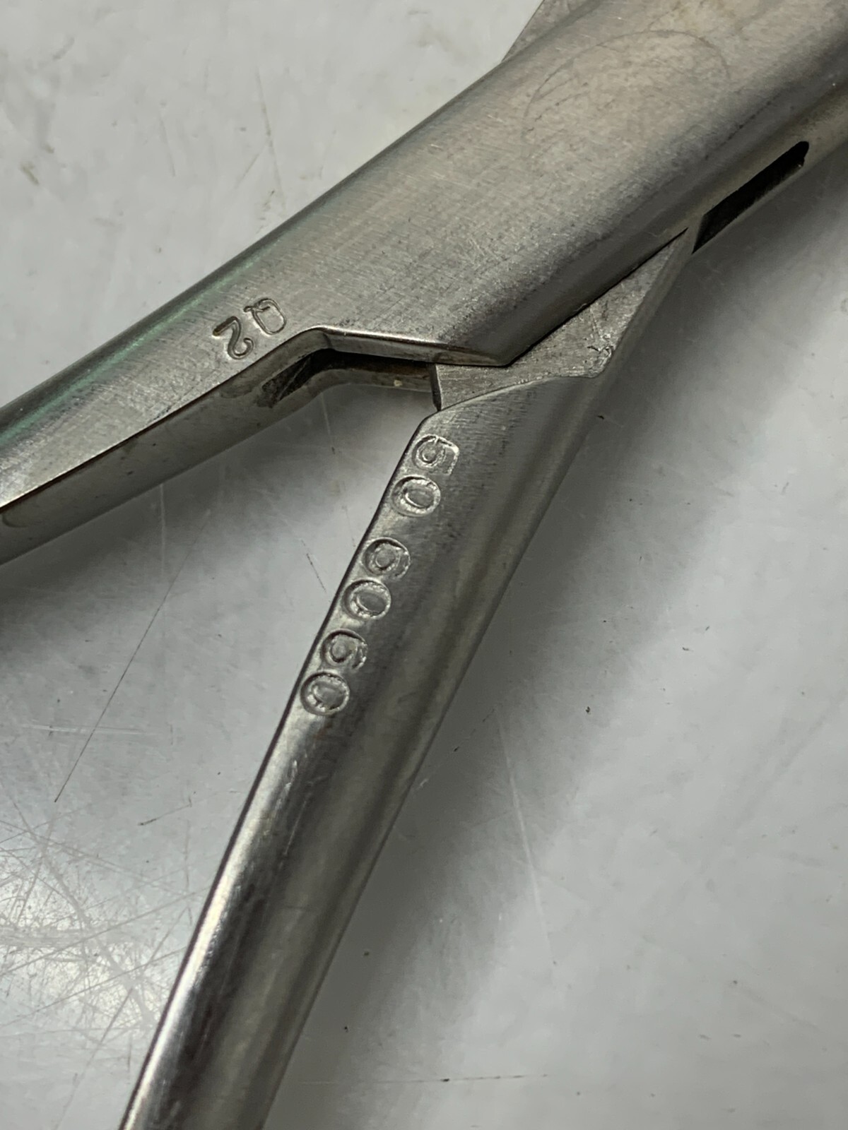 Used Pilling 50-6060 Jackson Grasping Forceps Peanut ENT 35cm Straight Serrated