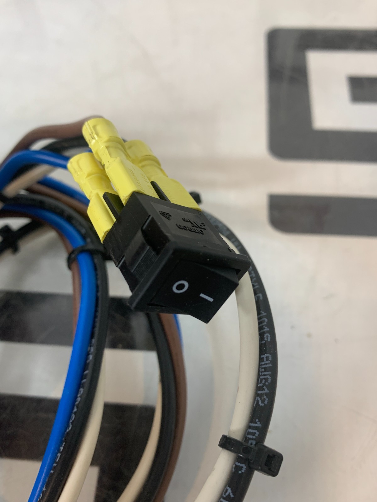 Used SciCan Bravo Wire Harness 12awg Panduit Con PN: 97526203 Power Switch WARRANTY