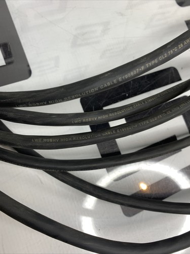 Used 25ft. LWC RGBHV  High Resolution Cable E190607 F Type CL2 26 AWG CSA CMH 75C UL