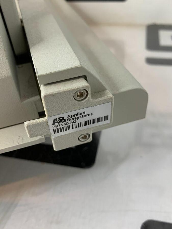 Used APPLIED BIOS PERKINS ELMER Sample Block Module Dual Flat 9700