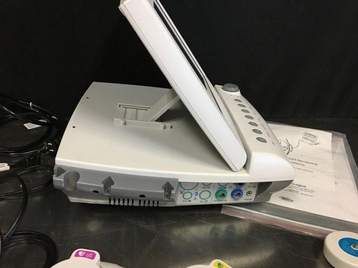Used Cooper Surgical F9 Fetal & Maternal Heart Rate Monitor MS9-108022 W/ Transducers