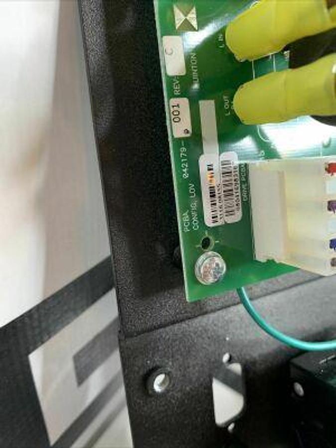 Used QUINTON CR60 TM65 TM55 Treadmill 042159-002 ASSY CONFIG PLATE LOW VOLTAGE E-STOP