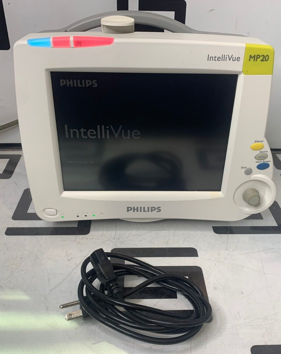 Used Philips Intellivue MP20 M8001A Patient Monitor & Printer Recorder WARRANTY
