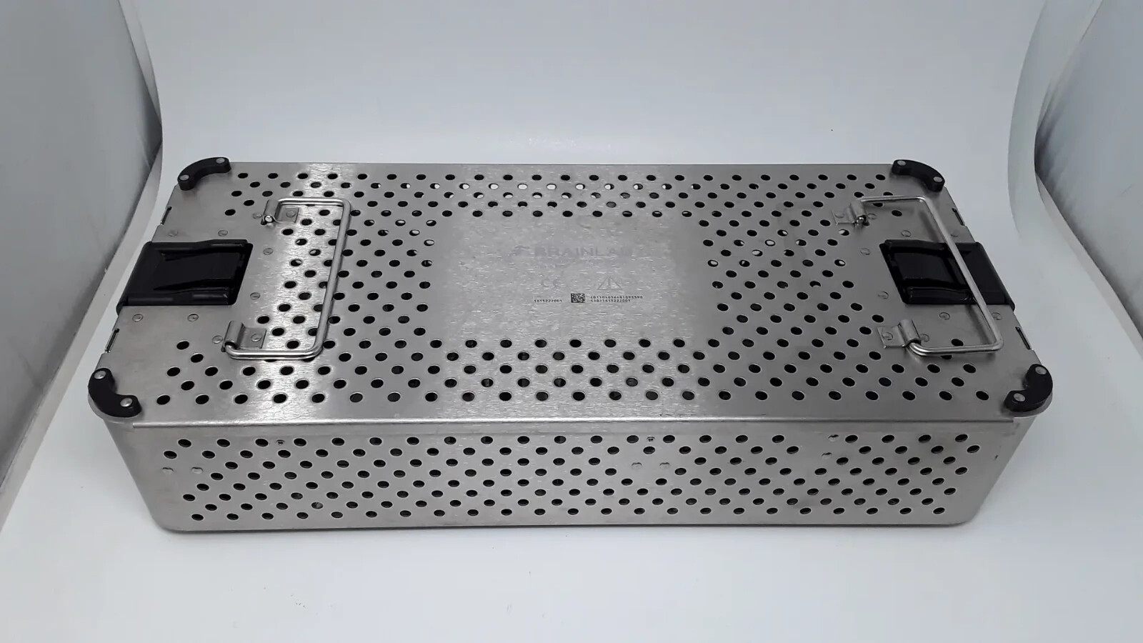 Used BRAINLAB 52313A Spine Basic Anterio Universal Sterilization Tray Container Case