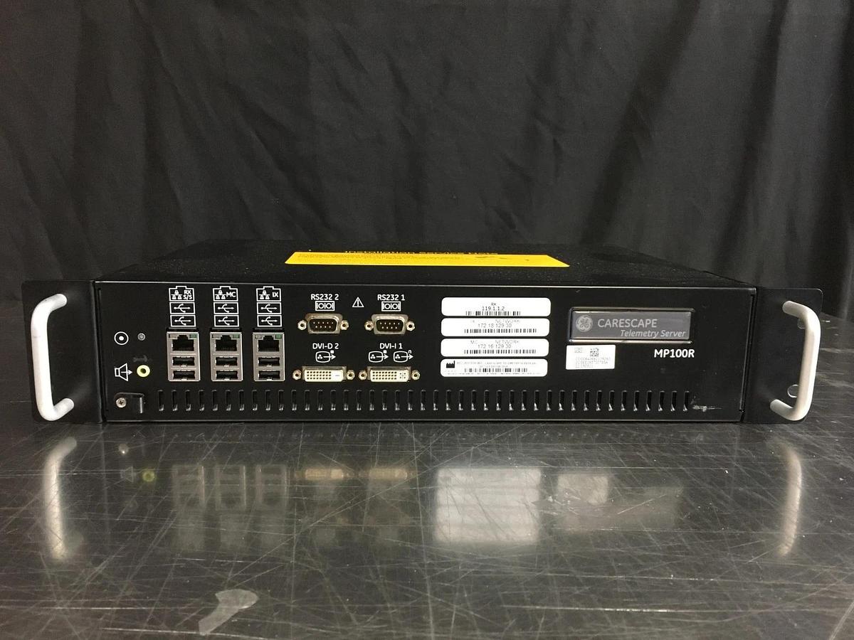 Used GE 2037318-002 MP100R Carescape Telemetry Server V4 Patient Ready