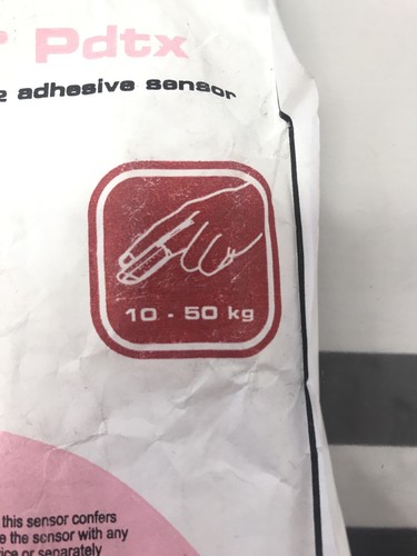 Masimo SET LNCS Pdtx SpO2 Adhesive Finger Sensor 10-50kg 13123/3437E-0506