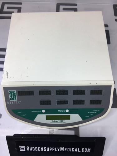 Used Oratec Vulcan EAS Arthroscopy Shaver System Electrothermal