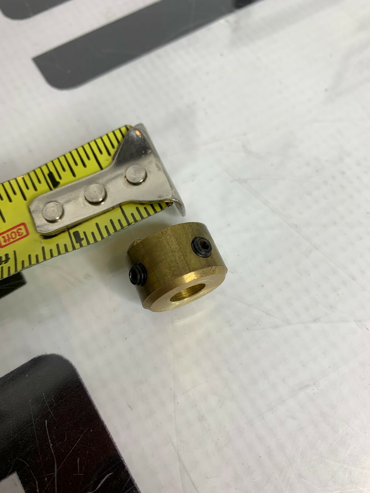 Used CLAY ADAMS COMPACT II 420225 0225 Motor Drive Brass Coupler 42015102 Key 2