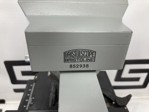 Used Bristoline Bristolscope Binocular Tabletop Bench Microscope 3 Objectives 852938