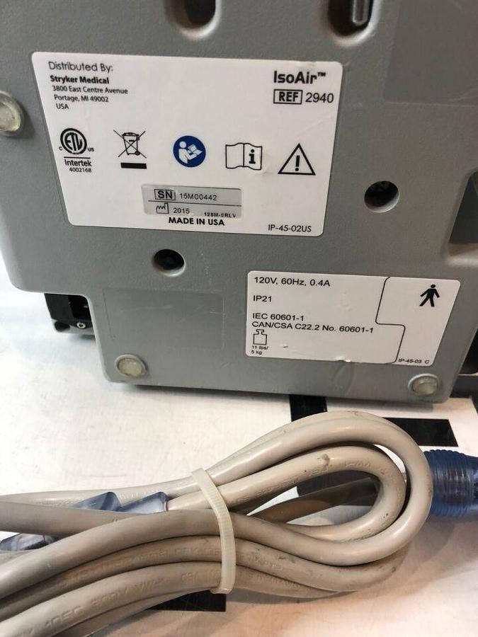 Used STRYKER IsoAir Air+