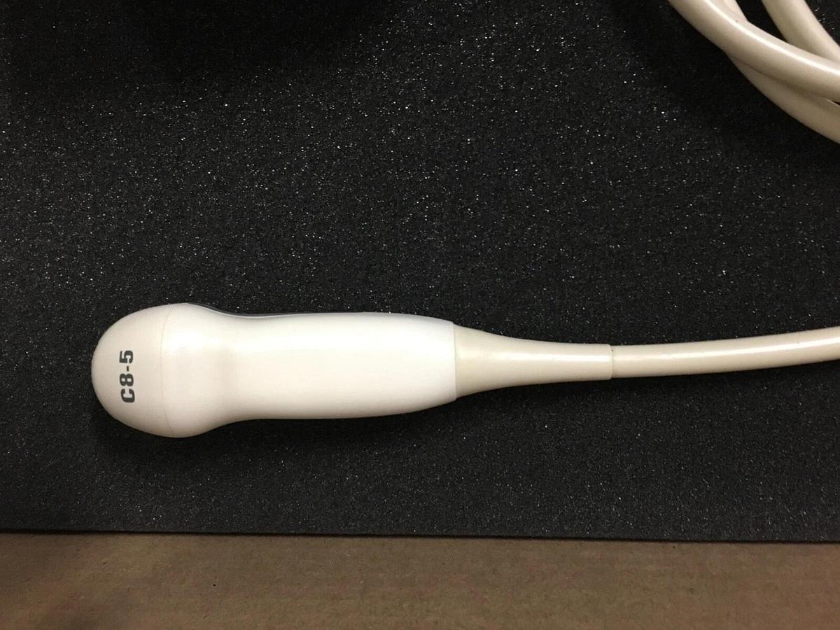 Used Philips C8-5 Transducer Probe Curved Array Ultrasound D4000-0964-02