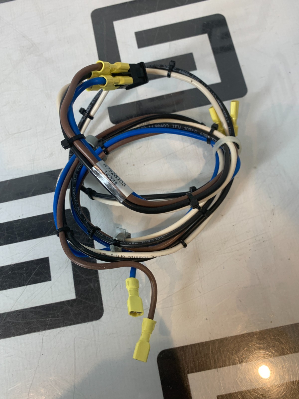 Used SciCan Bravo Wire Harness 12awg Panduit Con PN: 97526203 Power Switch WARRANTY