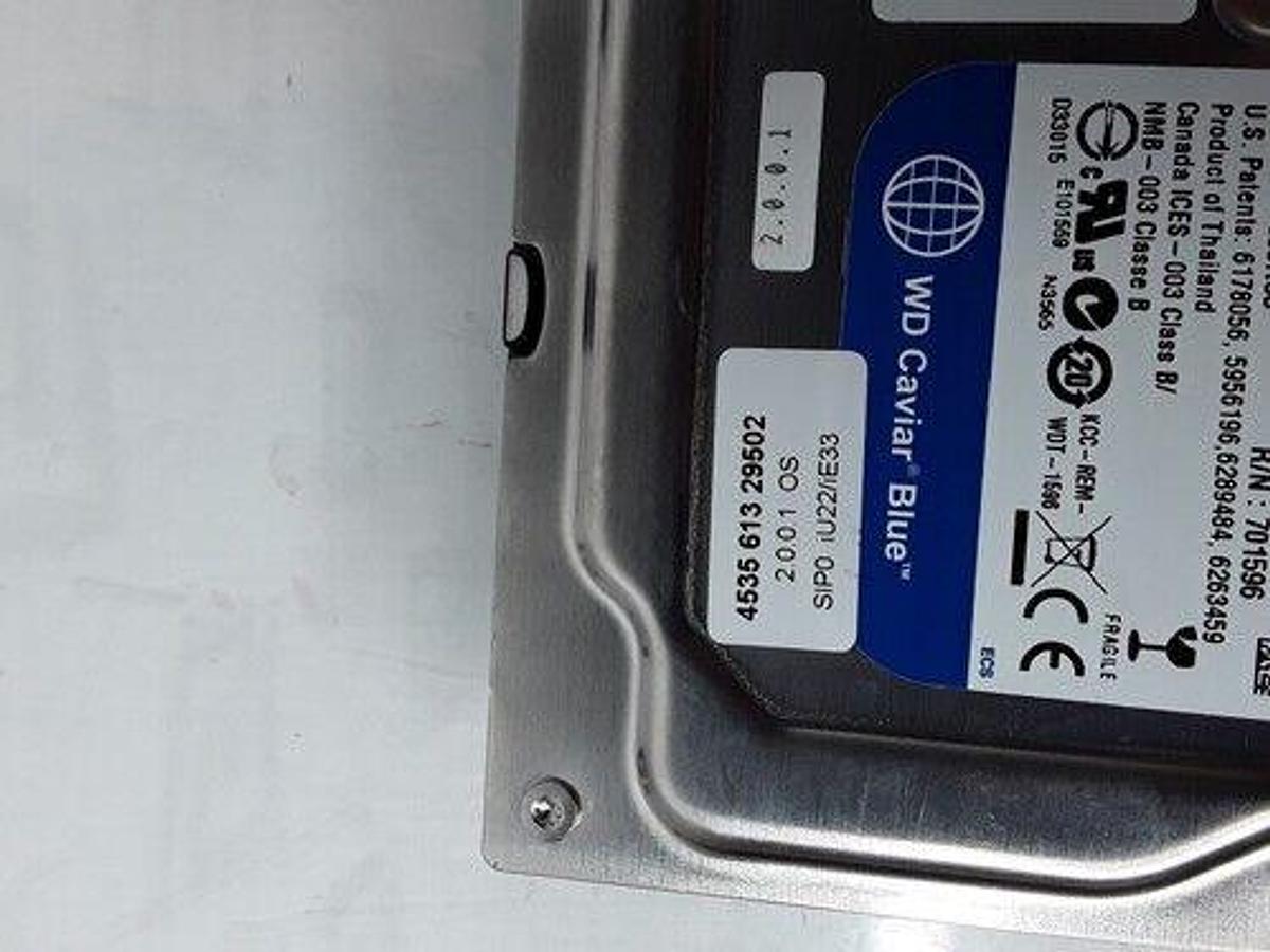 Used IU22 IE33 4535 613 29502 2.0.0.1 OS SIP0 iU22/iE33 Hard Drive 320GB
