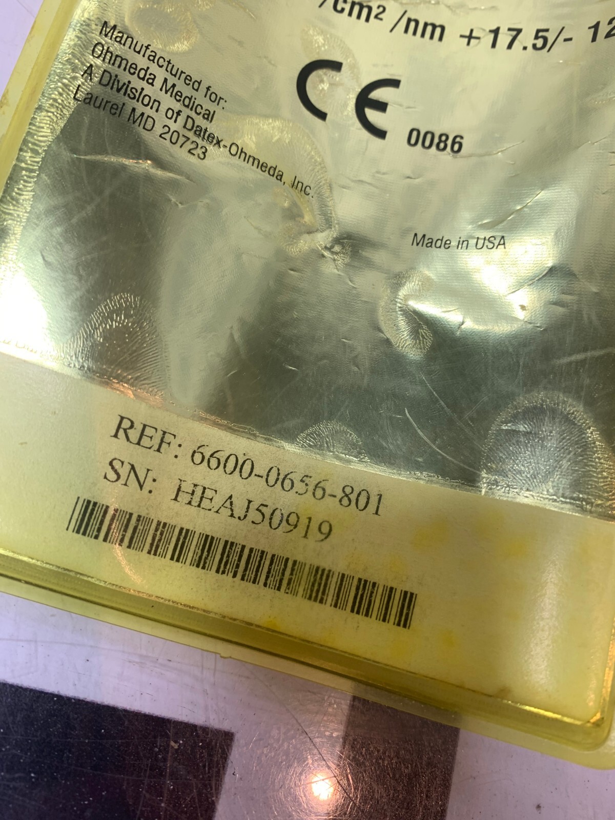 Used Ohmeda Medical 6600-0656-801 BiliBlanket Plus High Output Phototherapy Light