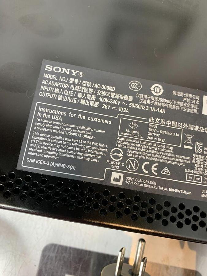 Used SONY OLYMPUS AC-300MD AC Adaptor Power Supply