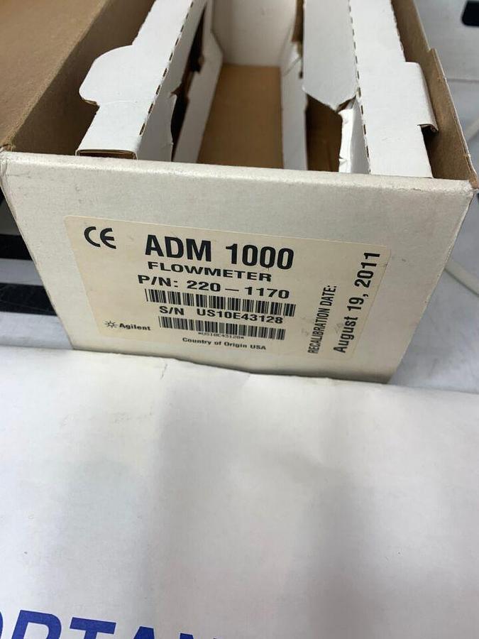 Used AGILENT Technologies ADM1000 Universal Gas Flowmeter.