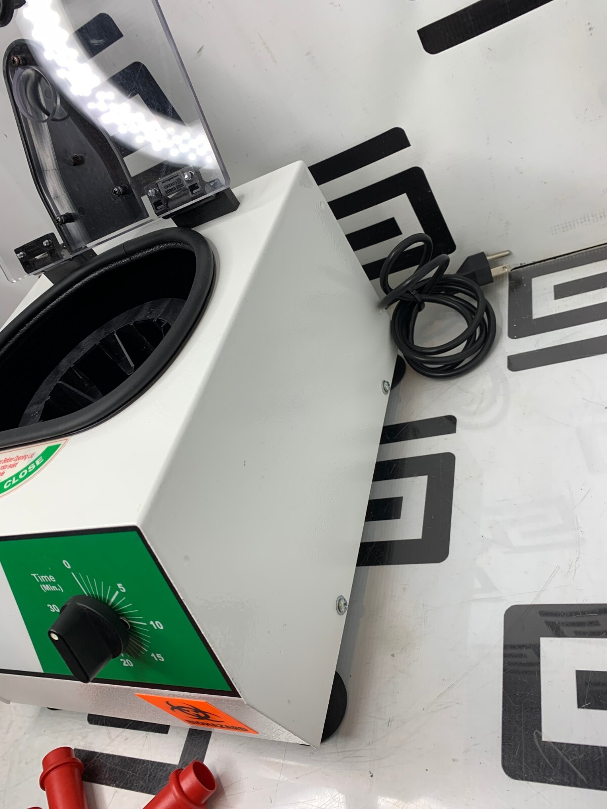 Used Drucker Horizon mini B Centrifuge 642 Horizontal Separation 6 Tubes Model Quest