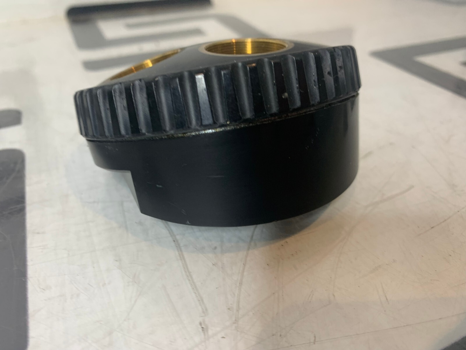 Used Olympus U-5RE-2 Microscope 5-Objective Turret Nosepiece BX SERIES BX41 BX51 BX53