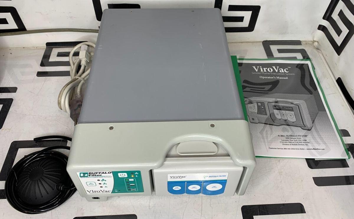 Used BUFFALO FILTER Plume Evacuation  Viro Vac