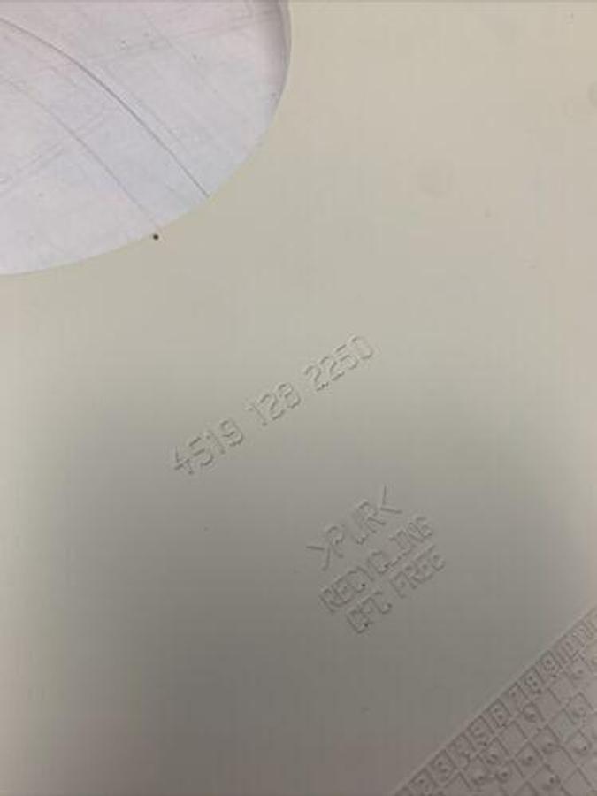 Used Lower Z Carriage Bottom Cover