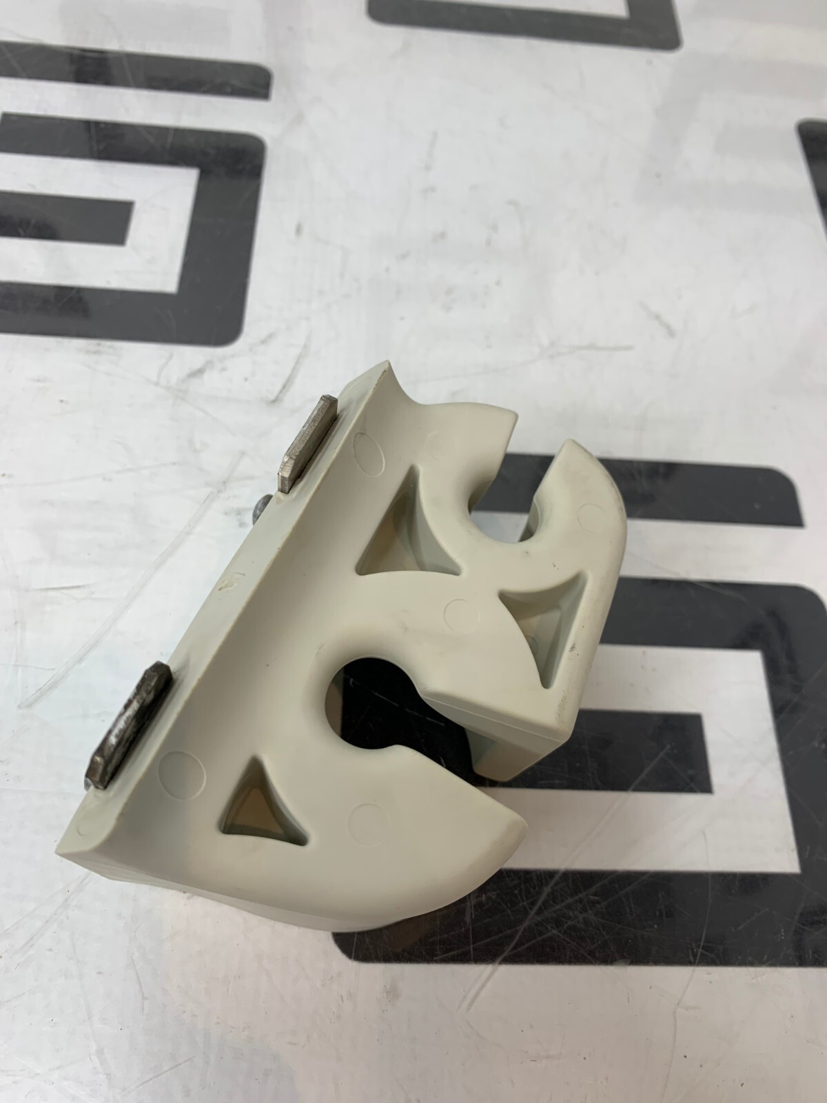 Used PHILIPS IU22 IE33 3000-0878-01 E RIGHT HOLDER CUP  PROBE TRANSDUCER RH R INSERT