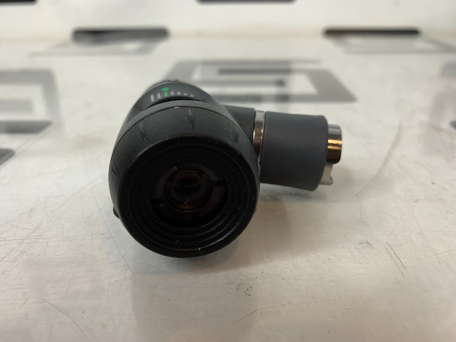 Used Welch Allyn 3.5V Macroview Diagnostic Otoscope 23810 Head Bulb Tested B DENTED