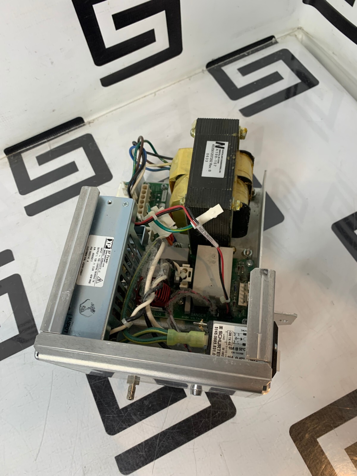 Used PHILIPS 453561185593 XPPOWER ECM40US12-C 120V POWER SUPPLY ASSEMBLY IE33 iU22